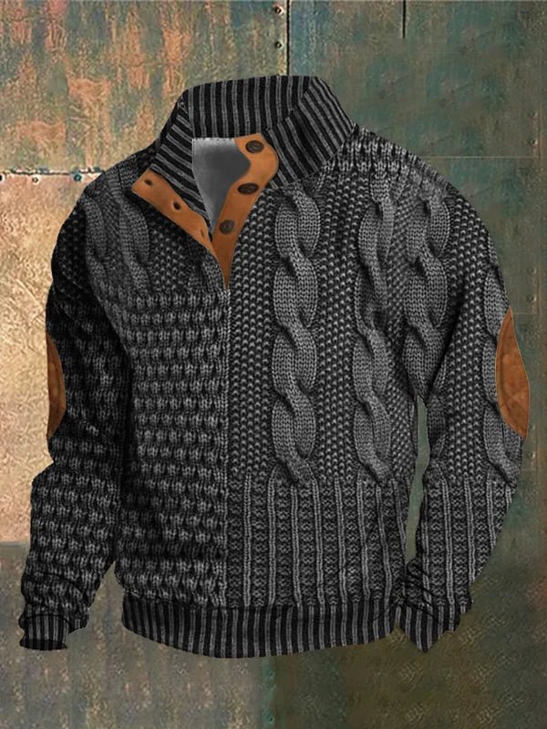 BRAIN™ | VINTAGE KNIT PULLOVER FOR MEN