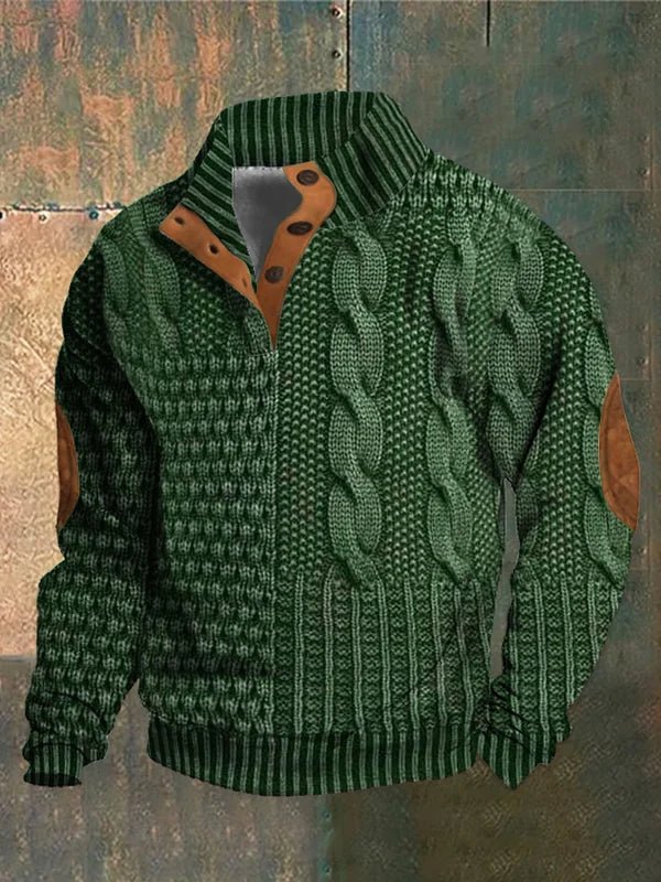 BRAIN™ | VINTAGE KNIT PULLOVER FOR MEN