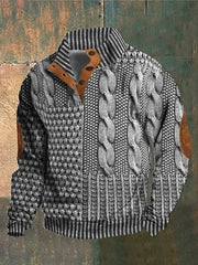 BRAIN™ | VINTAGE KNIT PULLOVER FOR MEN