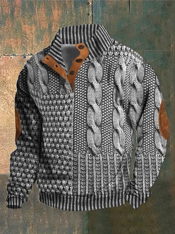 BRAIN™ | VINTAGE KNIT PULLOVER FOR MEN
