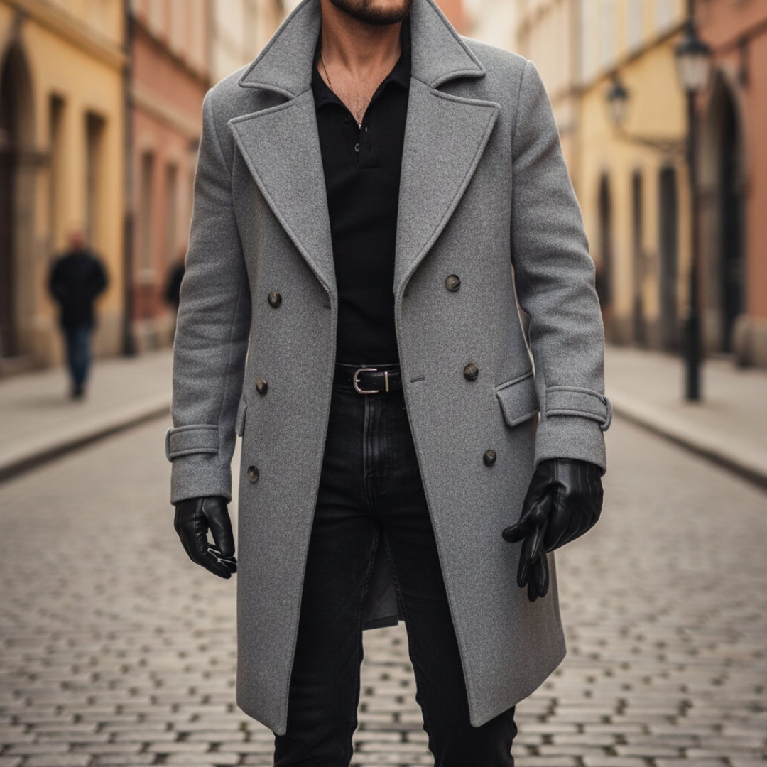 BRIAN™ | Classic Wool Overcoat