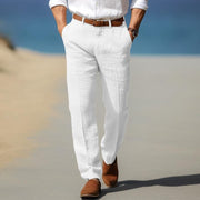 BRAIN™ | Mens Premium Linen Trousers