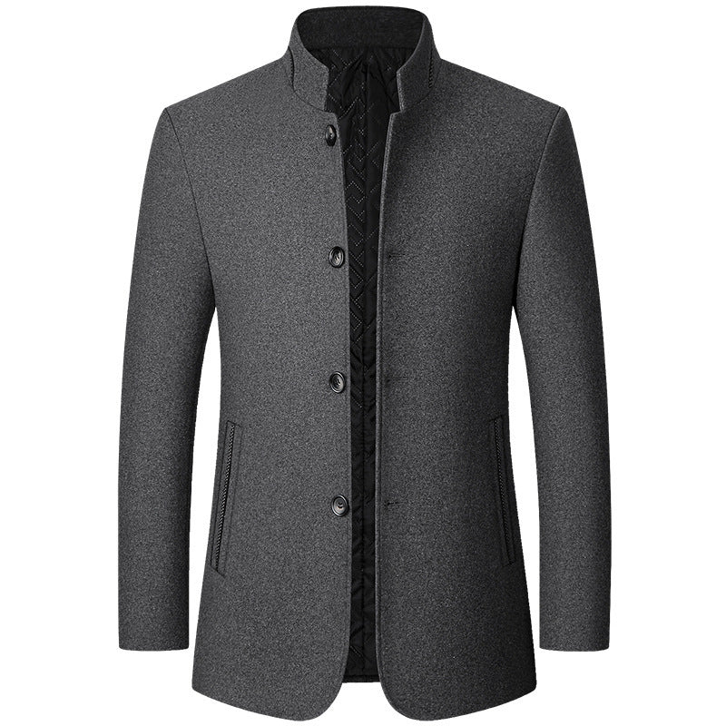 BRIAN™ | Men's Tailored Wool-Blend Overcoat