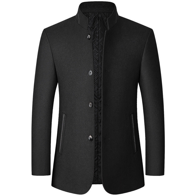 BRIAN™ | Men's Tailored Wool-Blend Overcoat