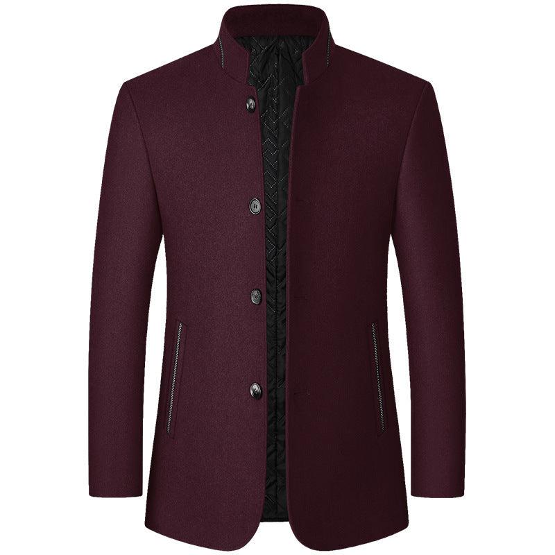 BRIAN™ | Men's Tailored Wool-Blend Overcoat