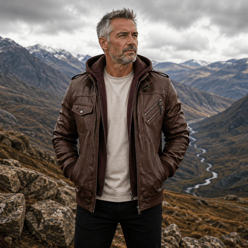 BRIAN™ | Anarchy Leather Jacket