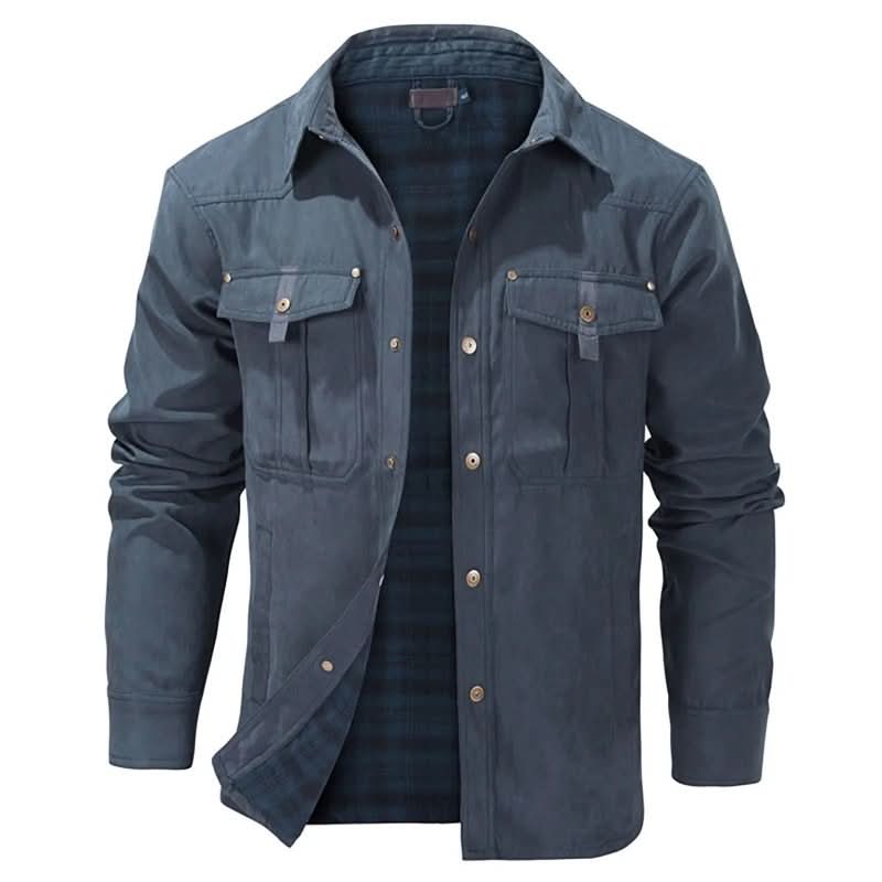 BRIAN™ | Flannel Lined Shacket