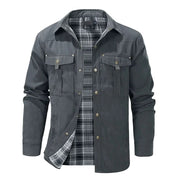 BRIAN™ | Flannel Lined Shacket