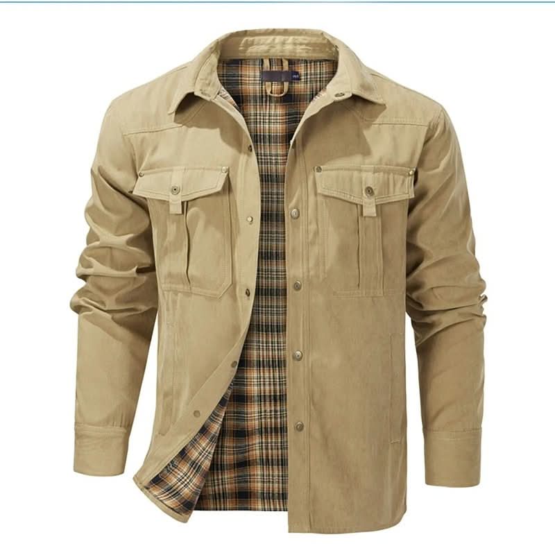 BRIAN™ | Flannel Lined Shacket
