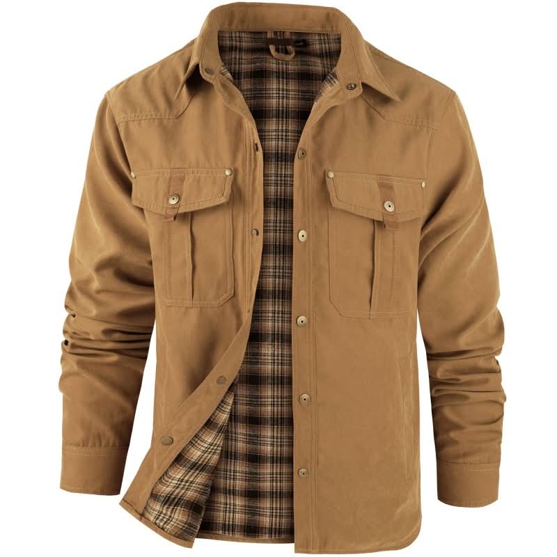 BRIAN™ | Flannel Lined Shacket