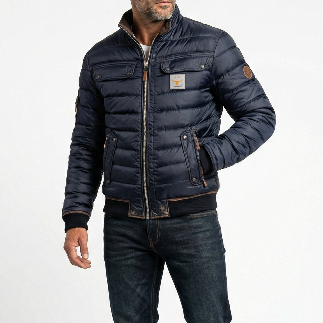 BRIAN™ | Dario Vintage Jacket with a Bold Character
