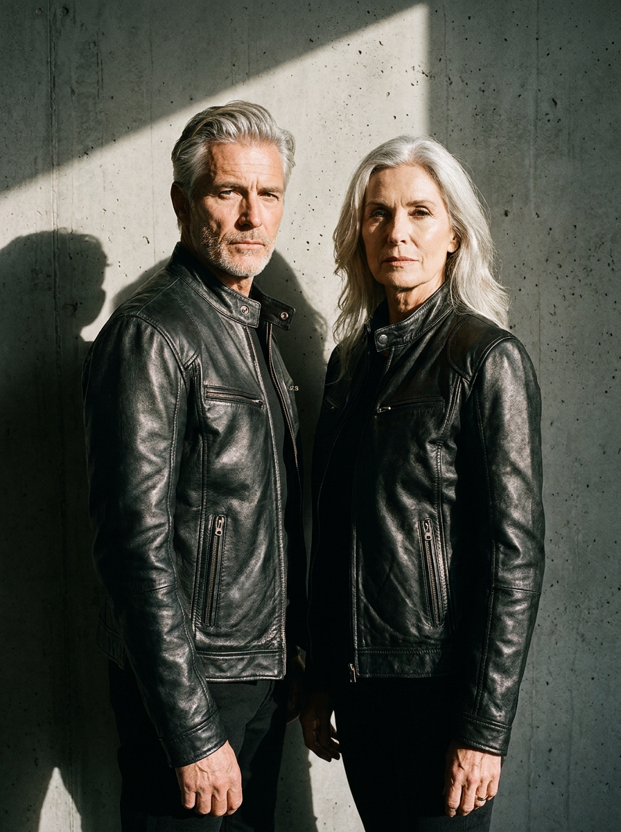 BRIAN™ | ROUSSEL PARIS Casual Leather Jacket