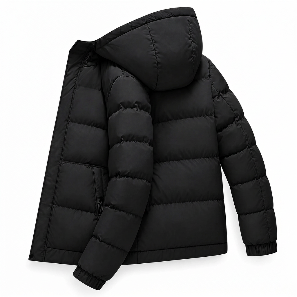 BRIAN™ | Hooded Quilted Puffer Jacket