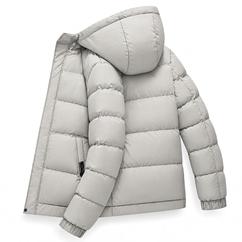 BRIAN™ | Hooded Quilted Puffer Jacket