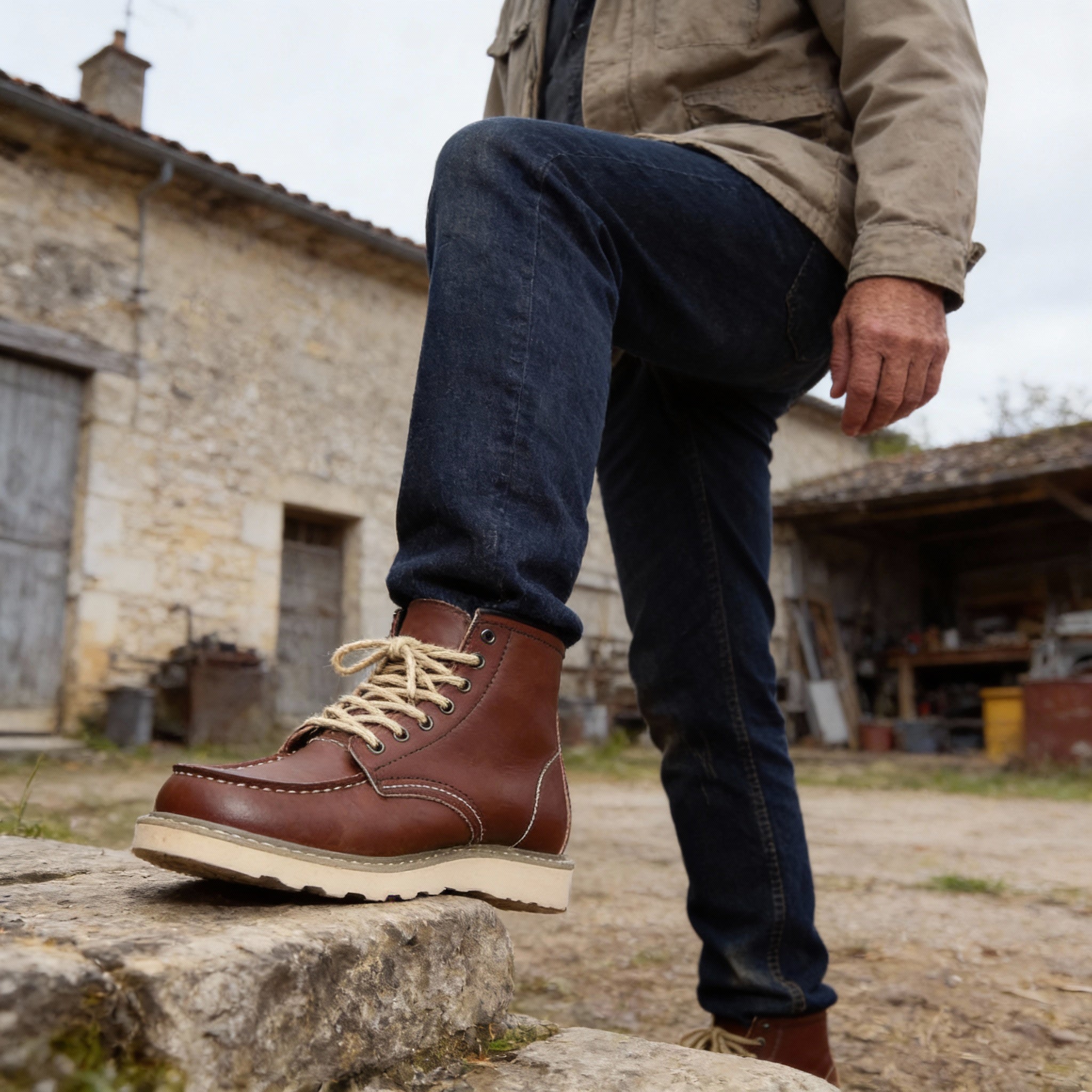 BRAIN™ | CLASSIC LACE-UP BOOTS