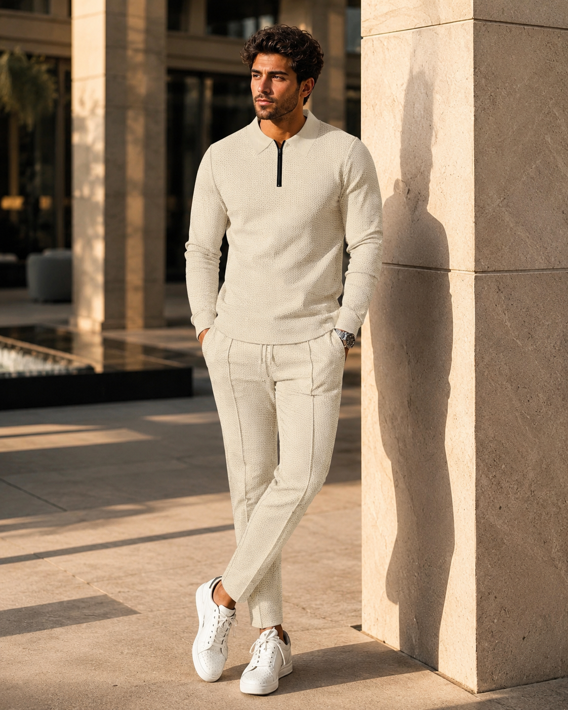 BRIAN™ | Montero Quarter-Zip Lounge Set