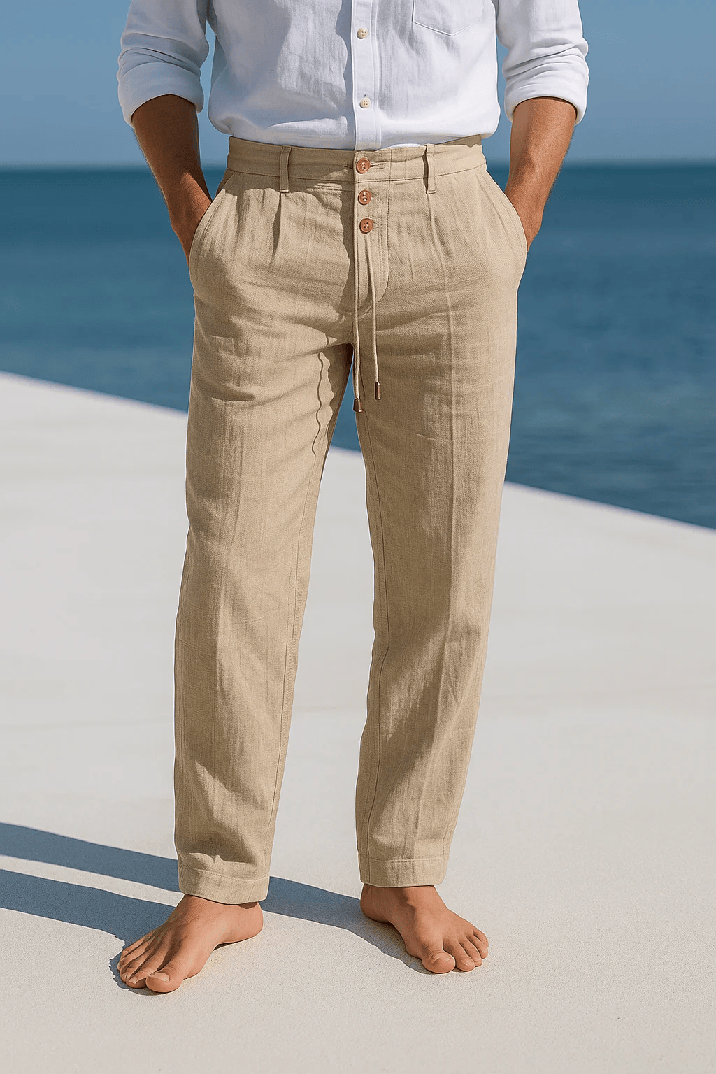 BRIAN™ | Men's Linen Trousers