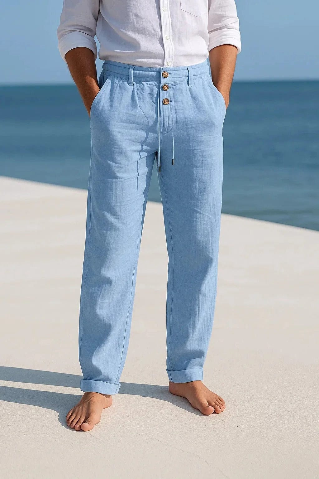 BRIAN™ | Men's Linen Trousers