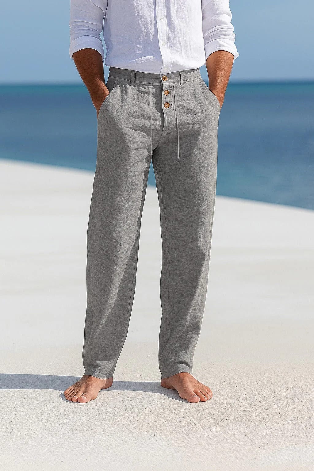 BRIAN™ | Men's Linen Trousers