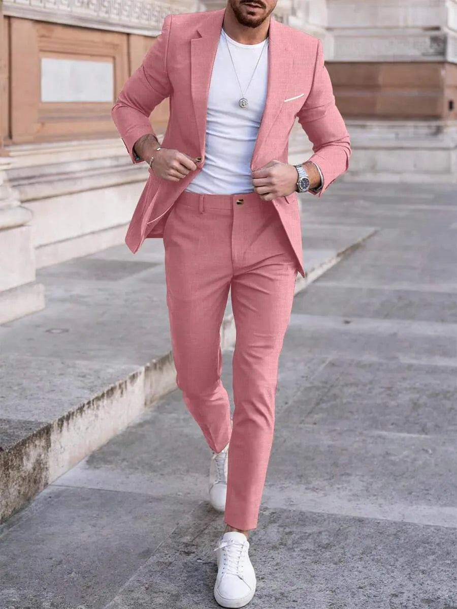 BRAIN™ | Men's Slim Two-Piece Casual Suit