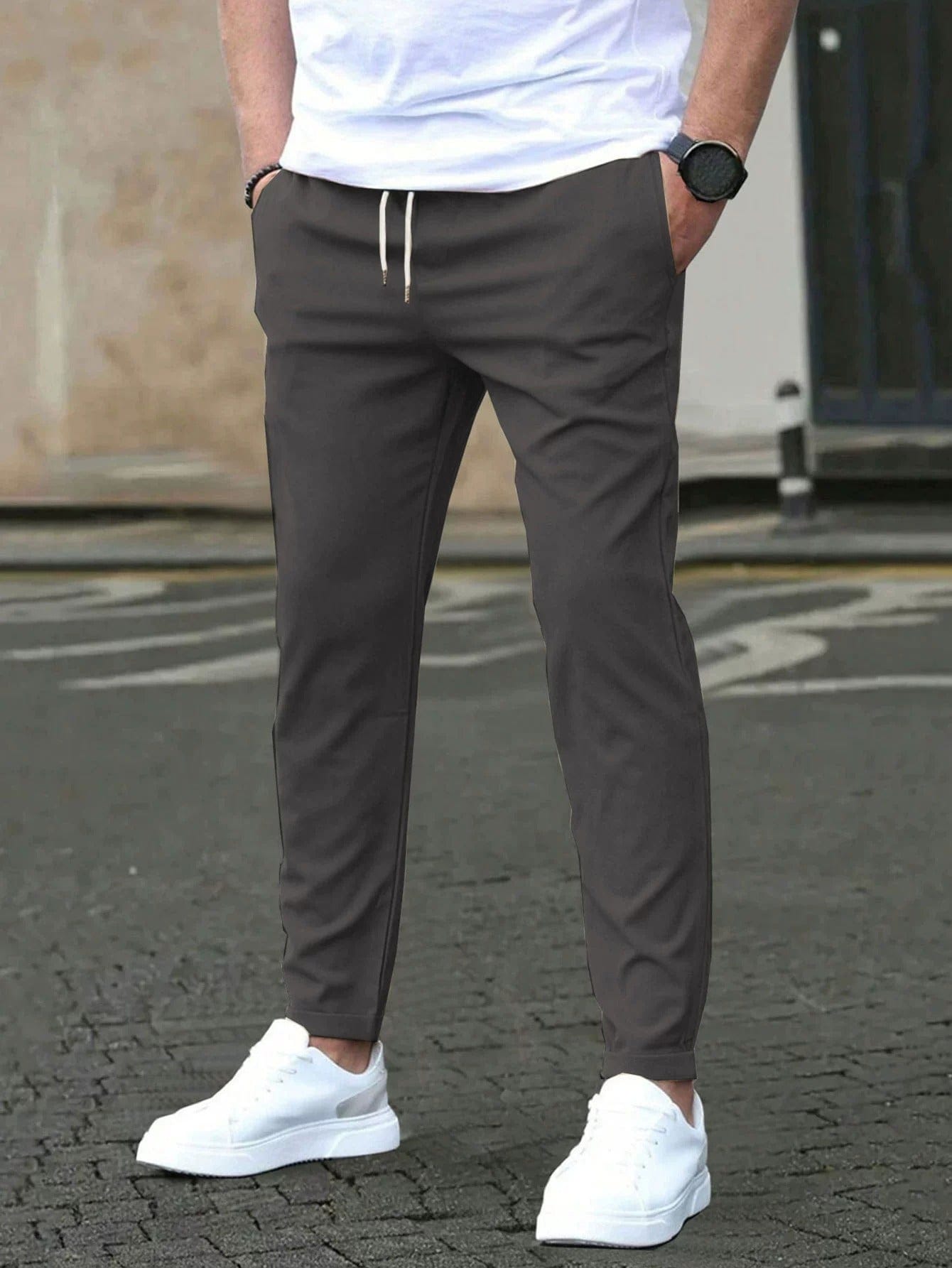 BRAIN™ | Men's Tapered Stretch Trousers
