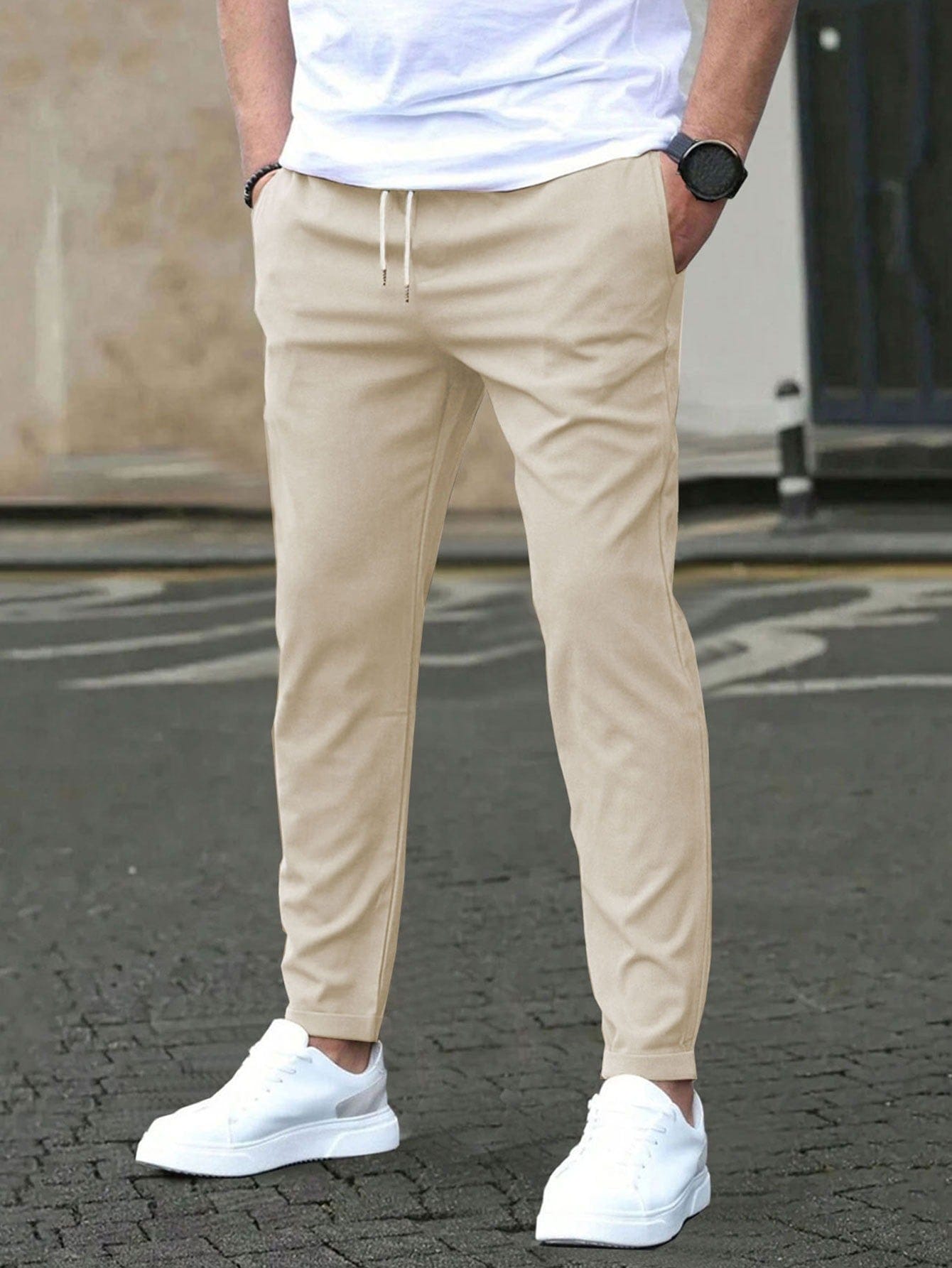 BRAIN™ | Men's Tapered Stretch Trousers
