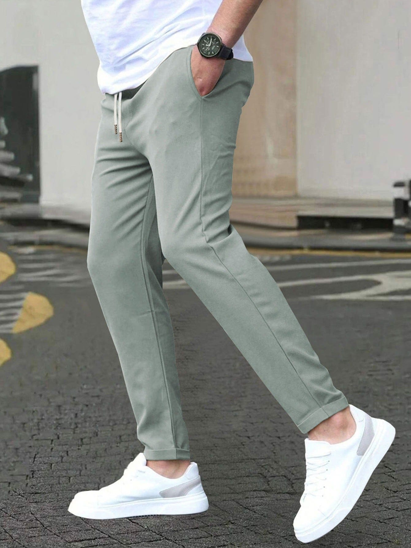BRAIN™ | Men's Tapered Stretch Trousers