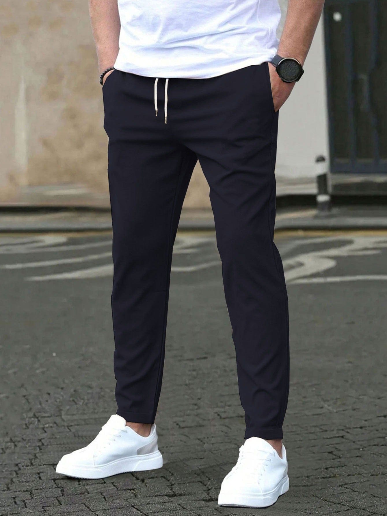 BRAIN™ | Men's Tapered Stretch Trousers