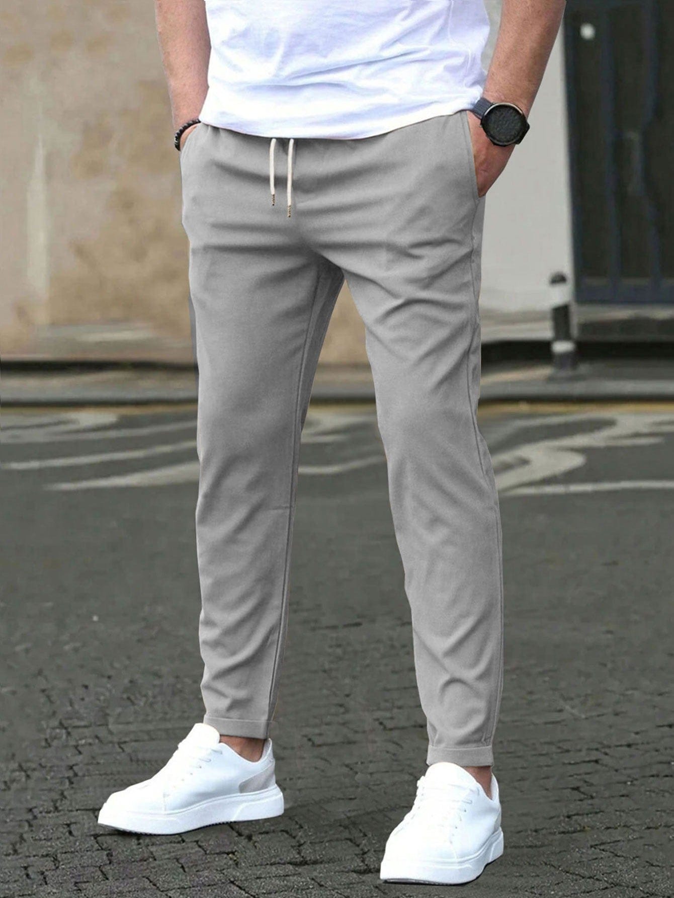 BRAIN™ | Men's Tapered Stretch Trousers