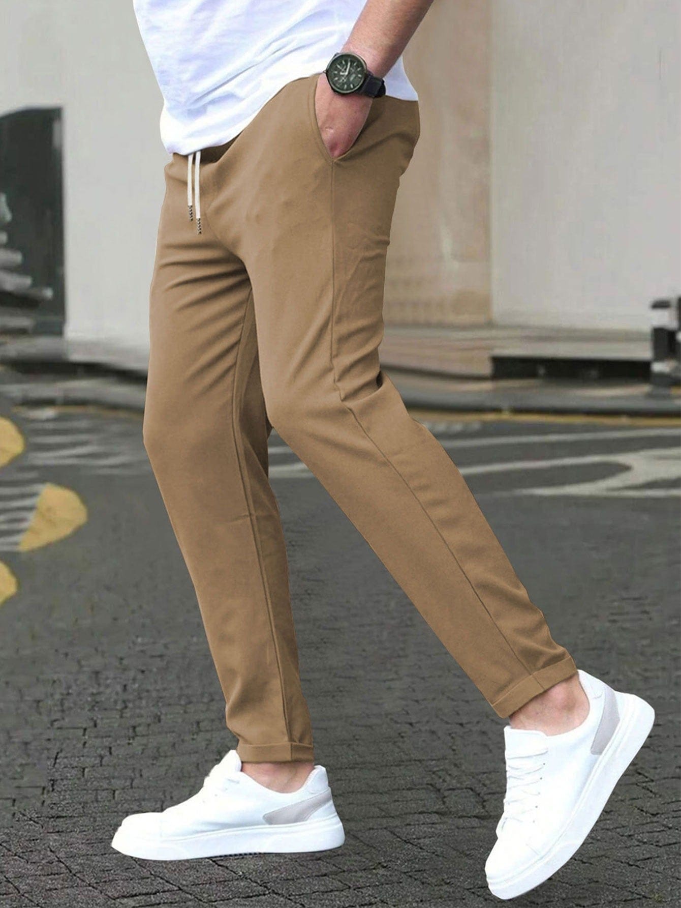 BRAIN™ | Men's Tapered Stretch Trousers