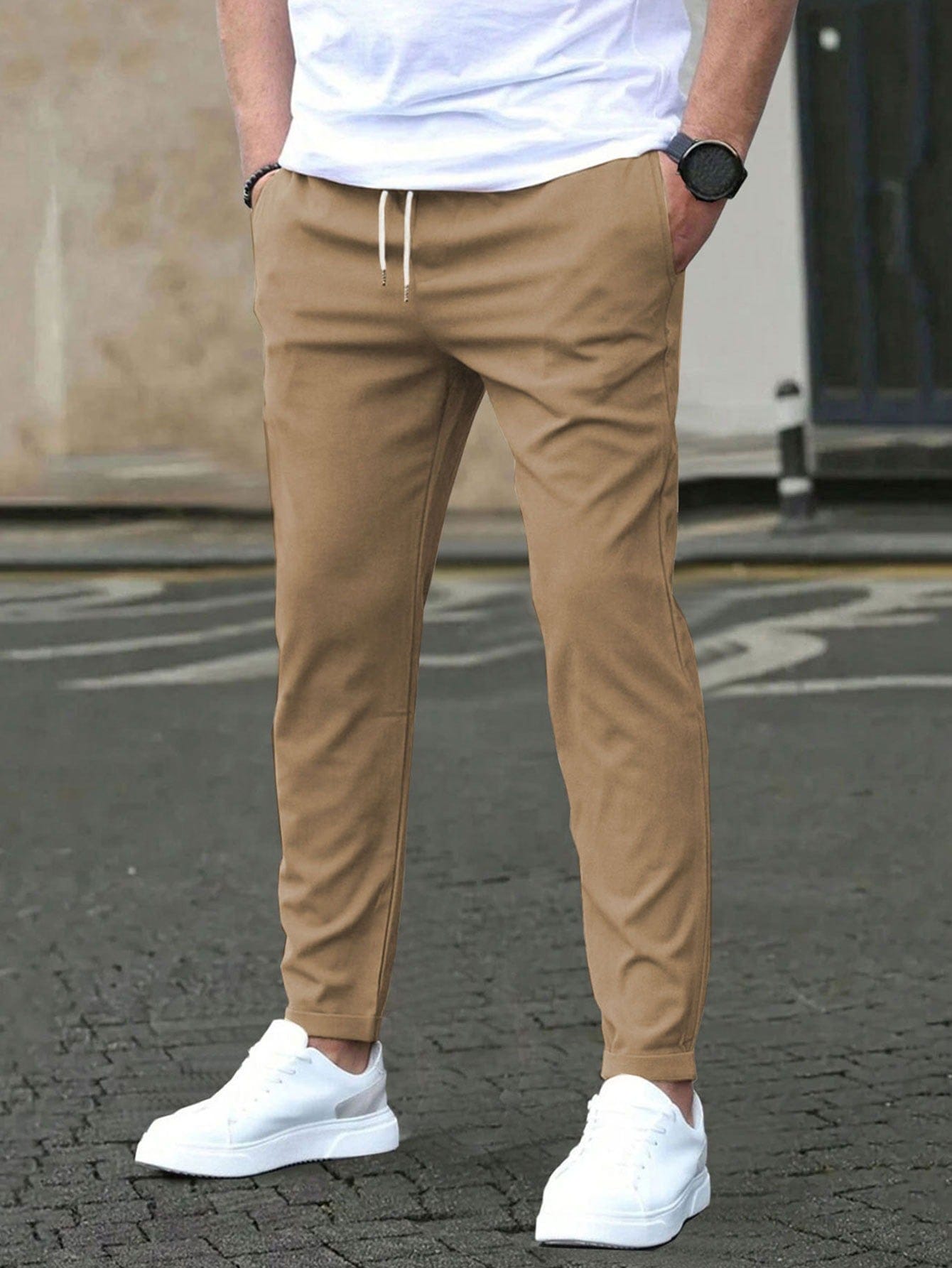 BRAIN™ | Men's Tapered Stretch Trousers