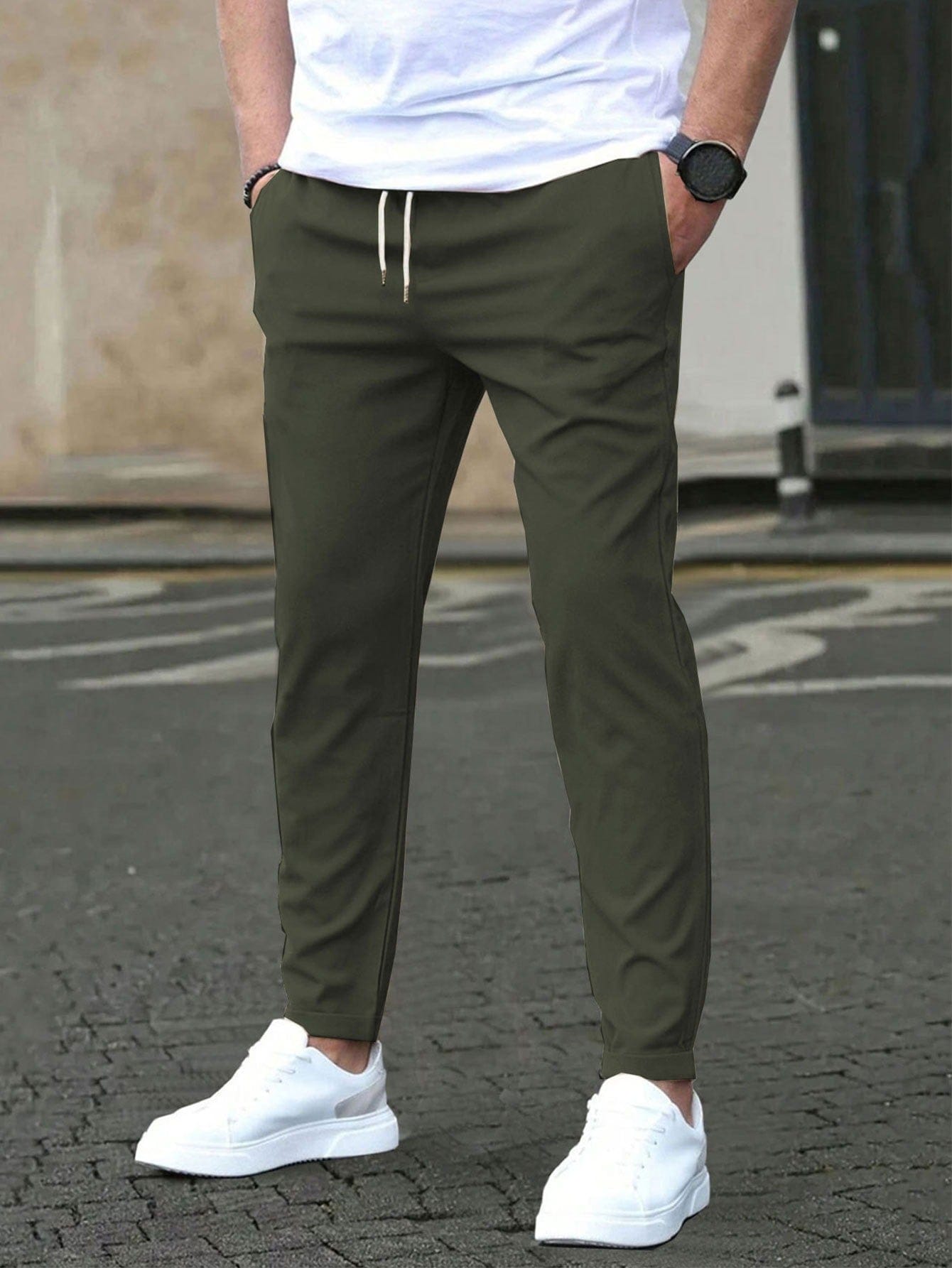 BRAIN™ | Men's Tapered Stretch Trousers