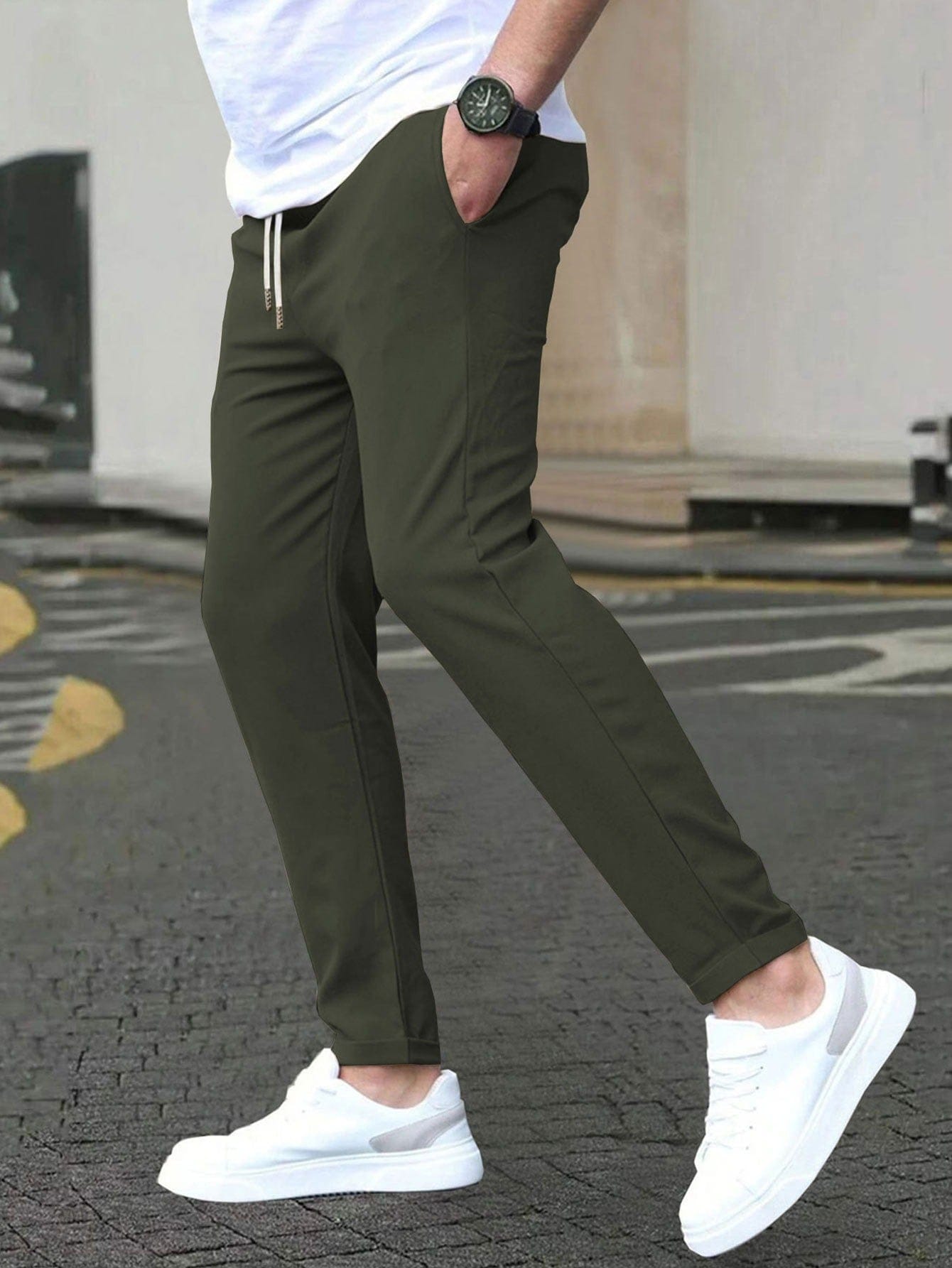 BRAIN™ | Men's Tapered Stretch Trousers