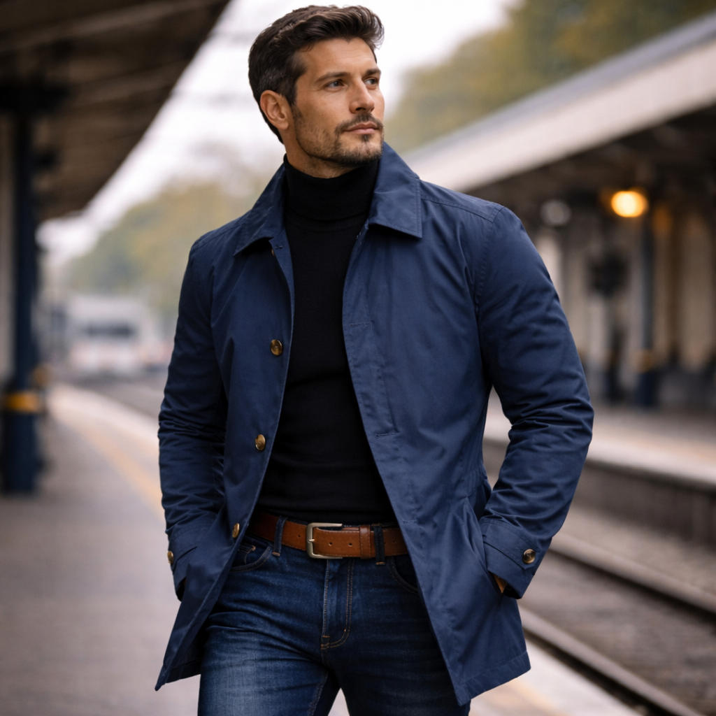 BRIAN™ | Quilted-Lined Button Coat