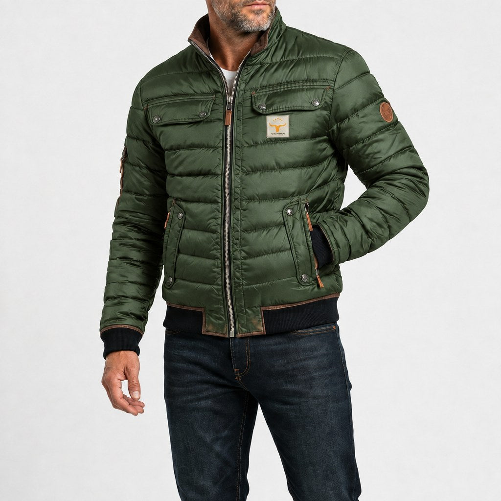BRIAN™ | Dario Vintage Jacket with a Bold Character