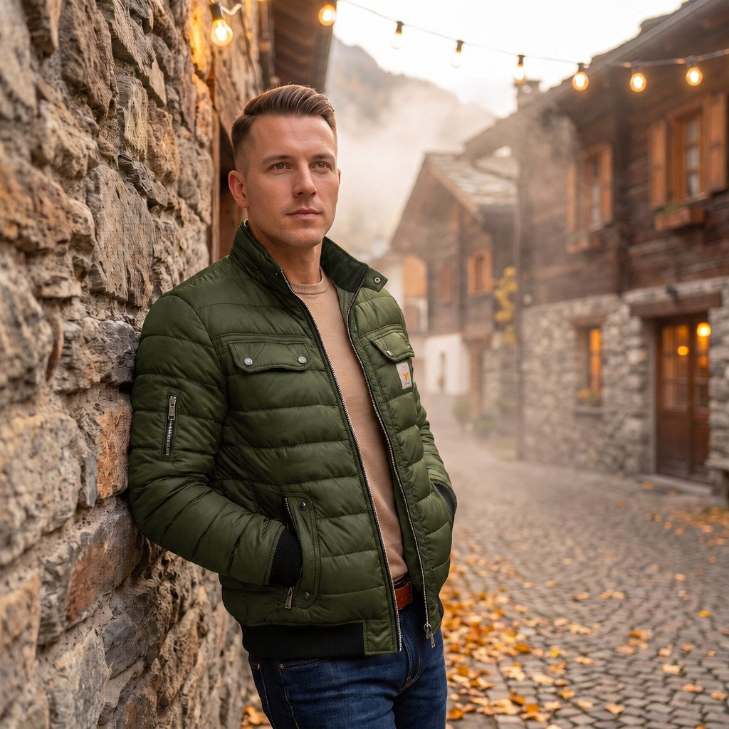 BRIAN™ | Dario Vintage Jacket with a Bold Character