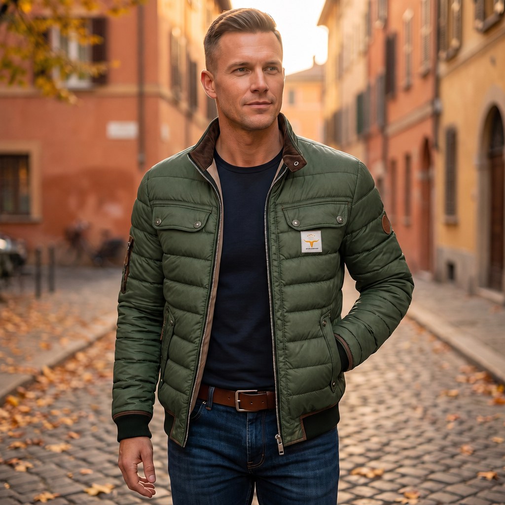 BRIAN™ | Dario Vintage Jacket with a Bold Character