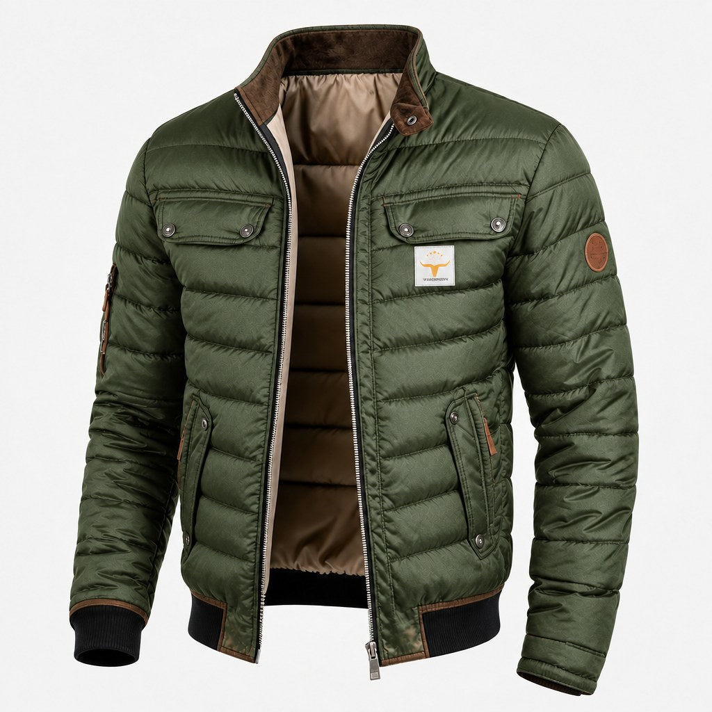 BRIAN™ | Dario Vintage Jacket with a Bold Character
