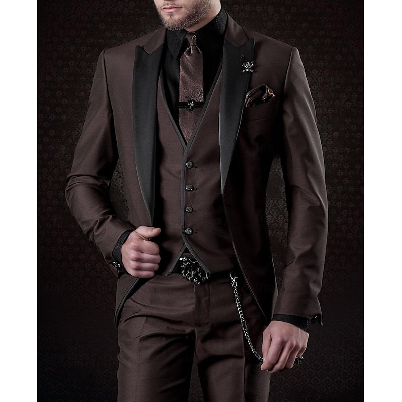 BRAIN™ | Men's Business Linen Suit
