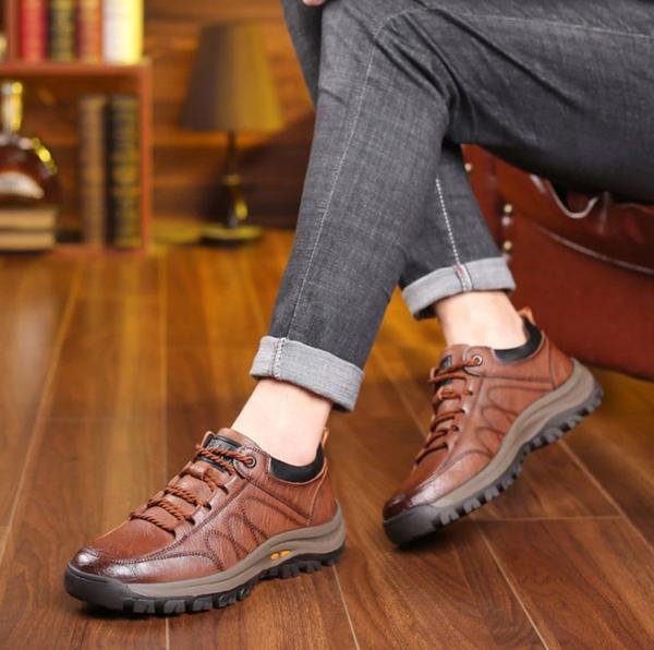 BRIAN™ | Matte Ergonomic Handmade Leather