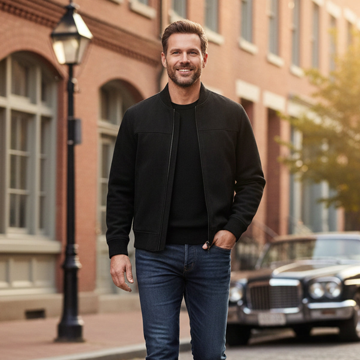BRIAN™ | Suede Jacket
