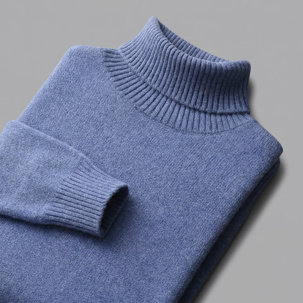 BRIAN™ | Clarkson Merino Wool Turtleneck