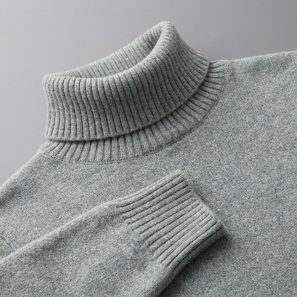 BRIAN™ | Clarkson Merino Wool Turtleneck