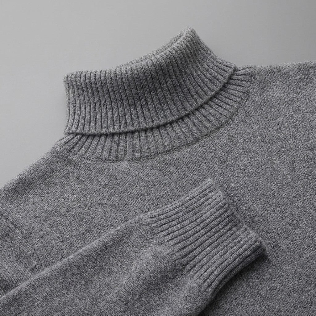 BRIAN™ | Clarkson Merino Wool Turtleneck