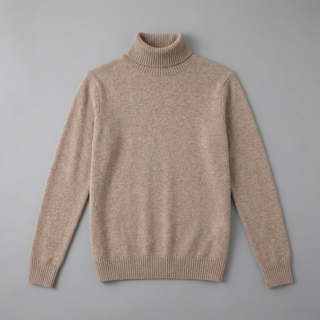 BRIAN™ | Clarkson Merino Wool Turtleneck
