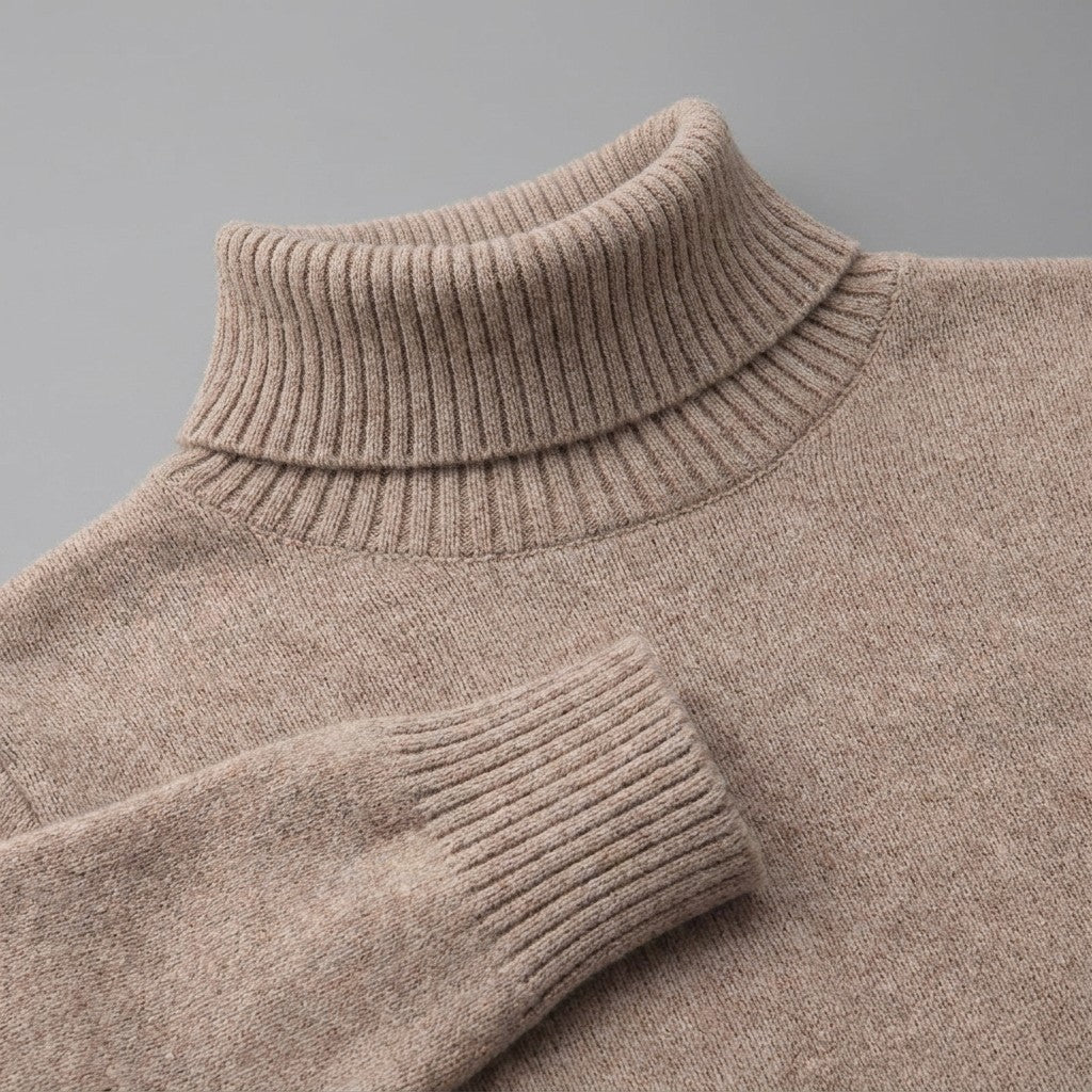 BRIAN™ | Clarkson Merino Wool Turtleneck