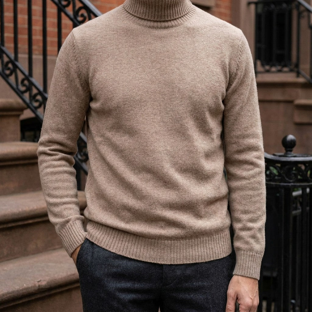 BRIAN™ | Clarkson Merino Wool Turtleneck