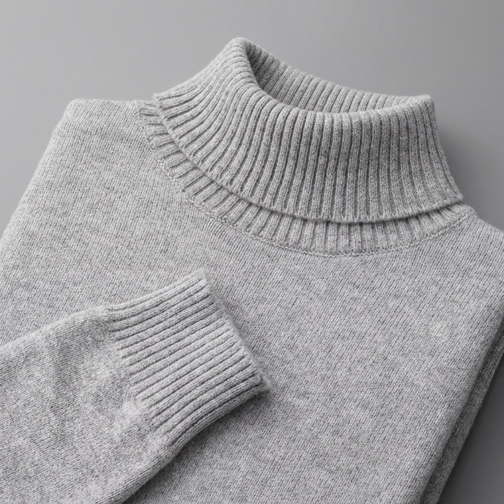 BRIAN™ | Clarkson Merino Wool Turtleneck