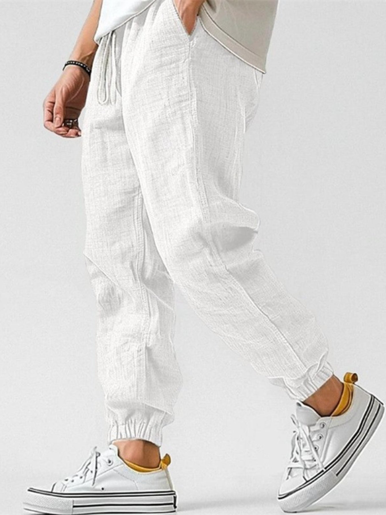 BRAIN™ | Men's Cotton-Linen Joggers