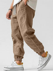 BRAIN™ | Men's Cotton-Linen Joggers